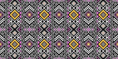 Geometric ethnic oriental traditional pattern.Figure tribal embroidery style.Design for wallpaper,clothing,wrapping,fabric,vector illustration vector