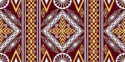 patrón tradicional oriental étnico geométrico.figura estilo de bordado tribal.diseño para papel tapiz,ropa,envoltura,tela,ilustración vectorial vector