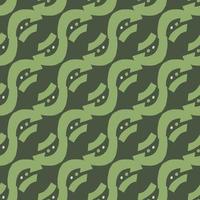 Seamless pattern with arrows in green and khaki colors. Military style. vector