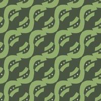 Seamless pattern with arrows in green and khaki colors. Military style. vector