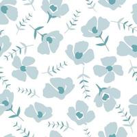 Floral pattern in the small flower.Seamless vector texture