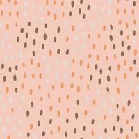 Abstract animals spot seamless pattern. Random polka dots shapes endless wallpaper, Cute dottes background. vector