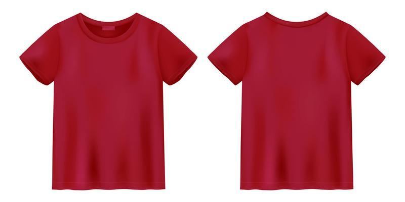 Red T Shirt Vector Art, Icons, and Graphics for Free Download