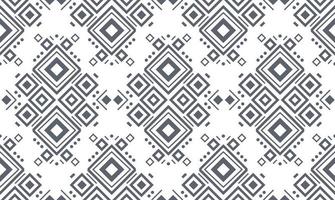 Navajo black and white seamless patterns. Vector background