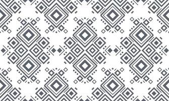 Navajo black and white seamless patterns. Vector background