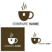 Coffee cup Logo Template vector icon design