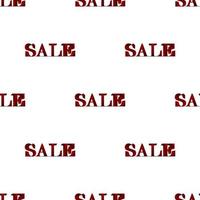 Seamless pattern with the word SALE. Good for backdrops, wrapping paper and posters, and promotional materials. Vector. vector