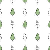 Abstract print with leaves. Cute vector leaf seamless pattern. An elegant beautiful natural ornament for fabric, packaging and textiles. Vector.