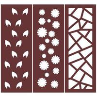 Jali design for cnc router and laser cutting vector