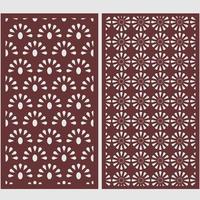 Jali design for cnc router and laser cutting vector