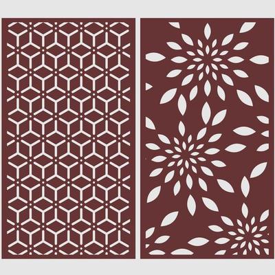 Jali design for cnc router and laser cutting vector