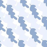 Winter leaves seamless pattern. Backdrop for textile or book covers vector
