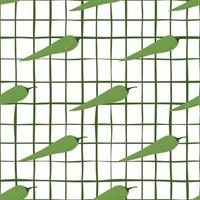 Chilli seamless pattern on stripe background. Chile peppers wallpaper. vector