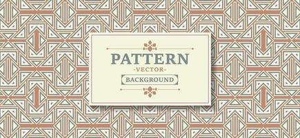 Vector seamless geometric pattern texture