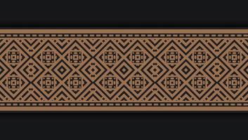 ornamental pattern border Design Template vector