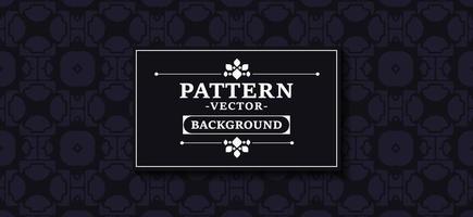 Dark ethnic seamless pattern template vector