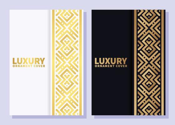 luxury ornament pattern book cover collection