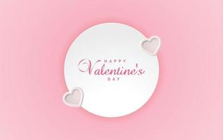 valentines day gradient red beautiful couple background vector