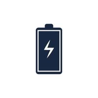 Power Battery Logo icon vector illustration Design Template.Battery Charging vector icon.Battery power and flash lightning bolt logo