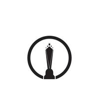 Trophy vector logo icon.champions trophy logo icon for winner award logo template