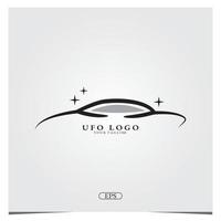 Ufo logo premium elegant template vector eps 10