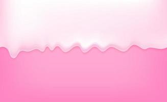 White paint on the pink wall. Vector illustration with copy space