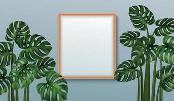 House Realistic Plants vector