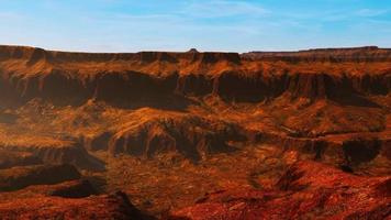 schilderachtig uitzicht op zonsopgang in het nationale park Grand Canyon video