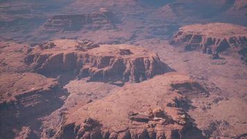 Flygfoto panoramautsikt över grand canyon video