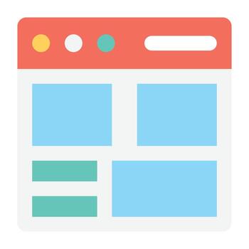 Web Layout Concepts vector