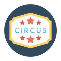 Circus Ticket Concepts vector
