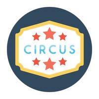 Circus Ticket Concepts vector