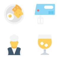 Trendy Breakfast Concepts vector
