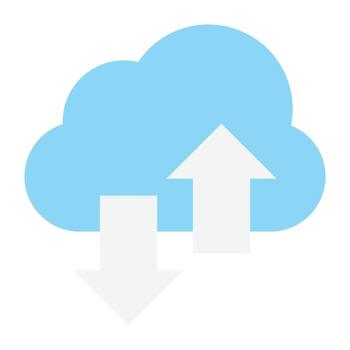 Cloud Computing Concepts vector