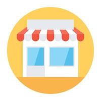 Trendy Shop Concepts vector