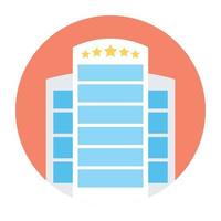 Five Star Hotel vector