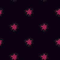 Stars seamless pattern. Cute festive background. vector