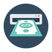 Cash Withdrawal Concepts vector