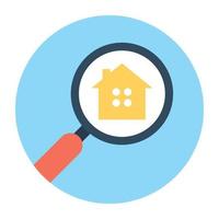 House Search Concepts vector