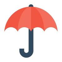 Trendy Umbrella Concepts vector