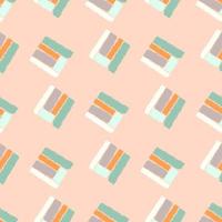 Ethnos seamless pattern. Native ornament carpet background. vector