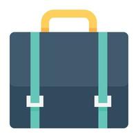 Trendy Briefcase Concepts vector