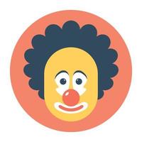 Joker Face Concepts vector