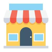 Trendy Shop Concepts vector