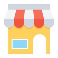 Trendy Shop Concepts vector