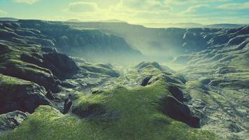 paisagem nas montanhas e terras altas no nepal video