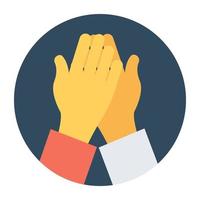 Collaboration Hands Concepts vector