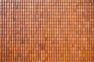 Top view of pattern tiles roof of house, Texture background photo