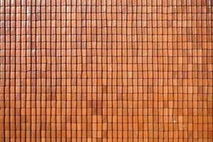 Top view of pattern tiles roof of house, Texture background photo