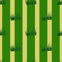 Grass seamless pattern. Background of lawn. vector